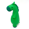 Giocattolo a forma di asino squishy elastico a forma di cavallo verde