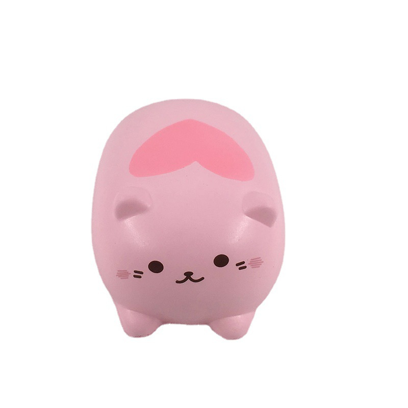 Piggy Kawaii Soft Jumbo Squishies Giocattolo da spremere a lenta crescita per bambini adulti