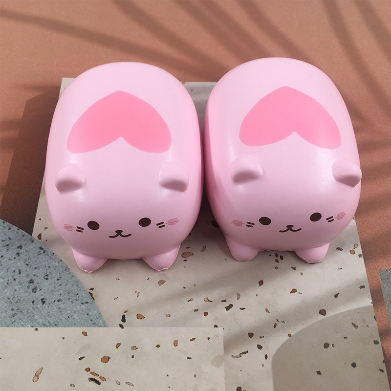 Piggy Kawaii Soft Jumbo Squishies Giocattolo da spremere a lenta crescita per bambini adulti