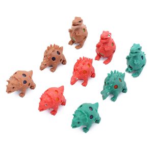 Esercizio per le mani multicolore Squishy antistress con palline di dinosauro 