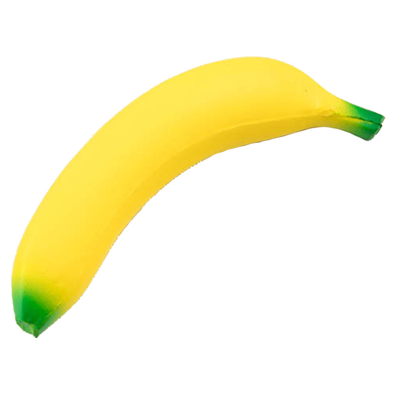 Banana elastica Super Squishy a lenta crescita sensoriale Fidget Fruit Toys Sollievo dallo stress